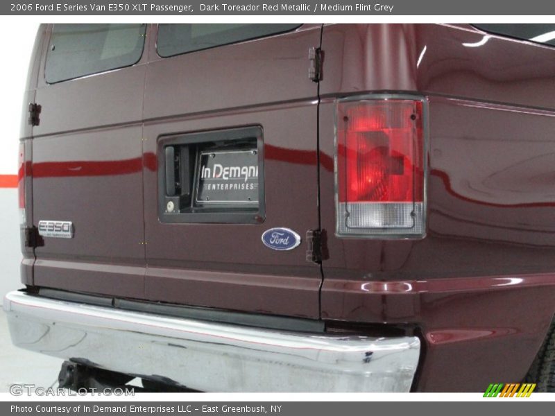 Dark Toreador Red Metallic / Medium Flint Grey 2006 Ford E Series Van E350 XLT Passenger