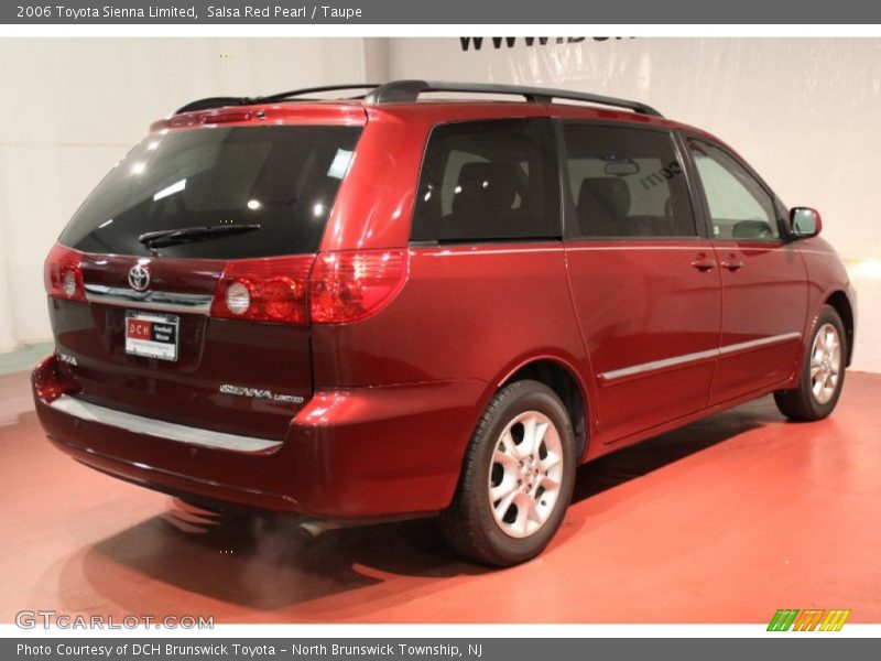 Salsa Red Pearl / Taupe 2006 Toyota Sienna Limited