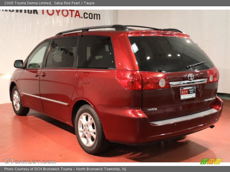 Salsa Red Pearl / Taupe 2006 Toyota Sienna Limited
