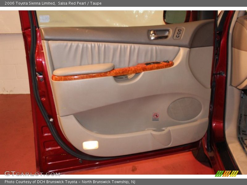 Salsa Red Pearl / Taupe 2006 Toyota Sienna Limited