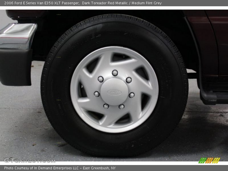 Dark Toreador Red Metallic / Medium Flint Grey 2006 Ford E Series Van E350 XLT Passenger
