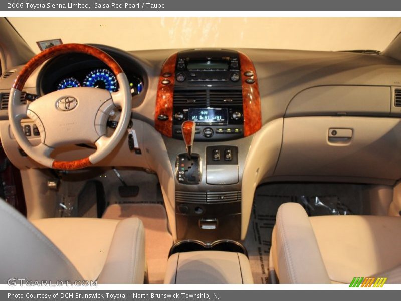Salsa Red Pearl / Taupe 2006 Toyota Sienna Limited