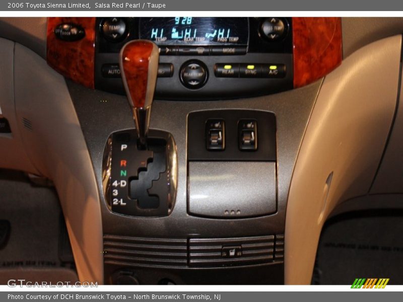 Salsa Red Pearl / Taupe 2006 Toyota Sienna Limited