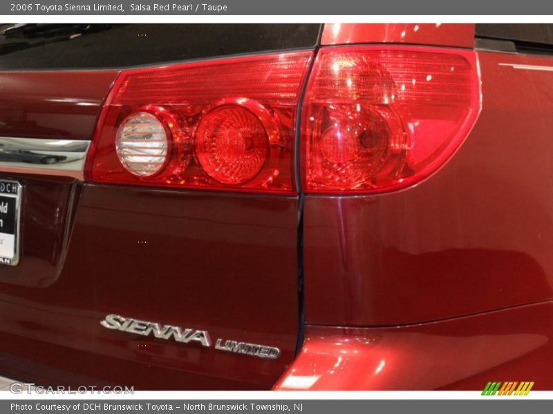 Salsa Red Pearl / Taupe 2006 Toyota Sienna Limited