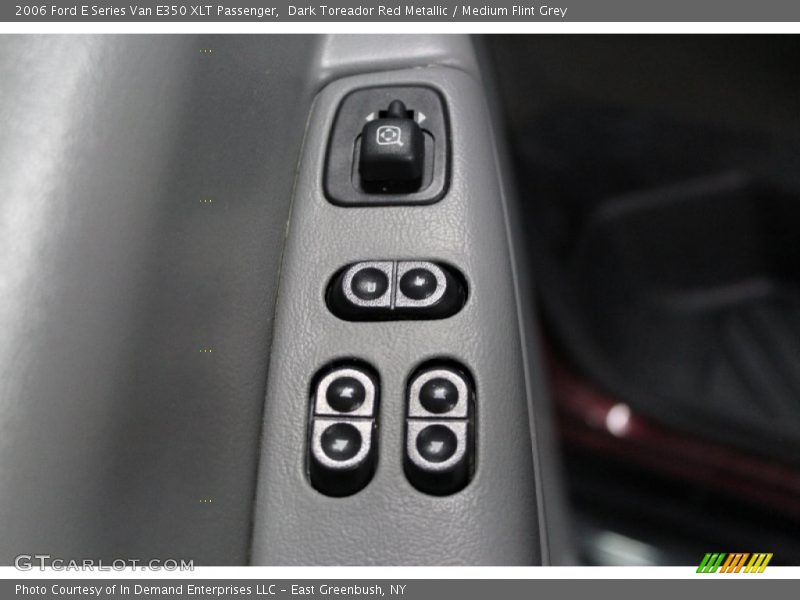 Dark Toreador Red Metallic / Medium Flint Grey 2006 Ford E Series Van E350 XLT Passenger
