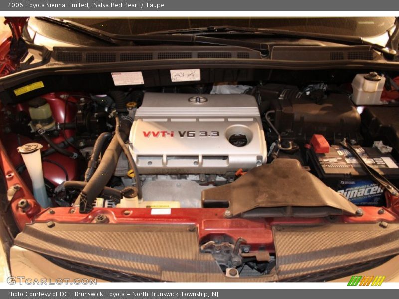 Salsa Red Pearl / Taupe 2006 Toyota Sienna Limited