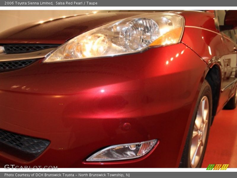 Salsa Red Pearl / Taupe 2006 Toyota Sienna Limited