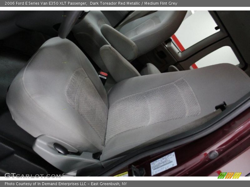 Dark Toreador Red Metallic / Medium Flint Grey 2006 Ford E Series Van E350 XLT Passenger