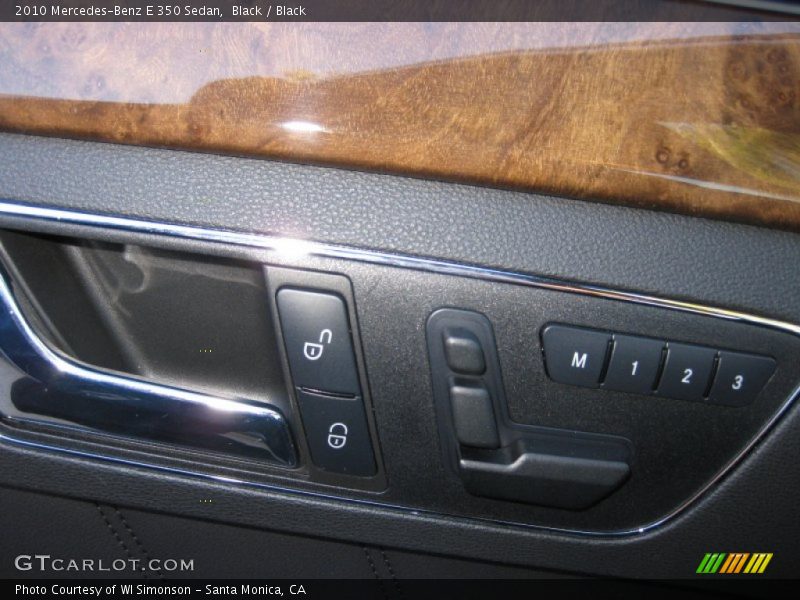 Black / Black 2010 Mercedes-Benz E 350 Sedan