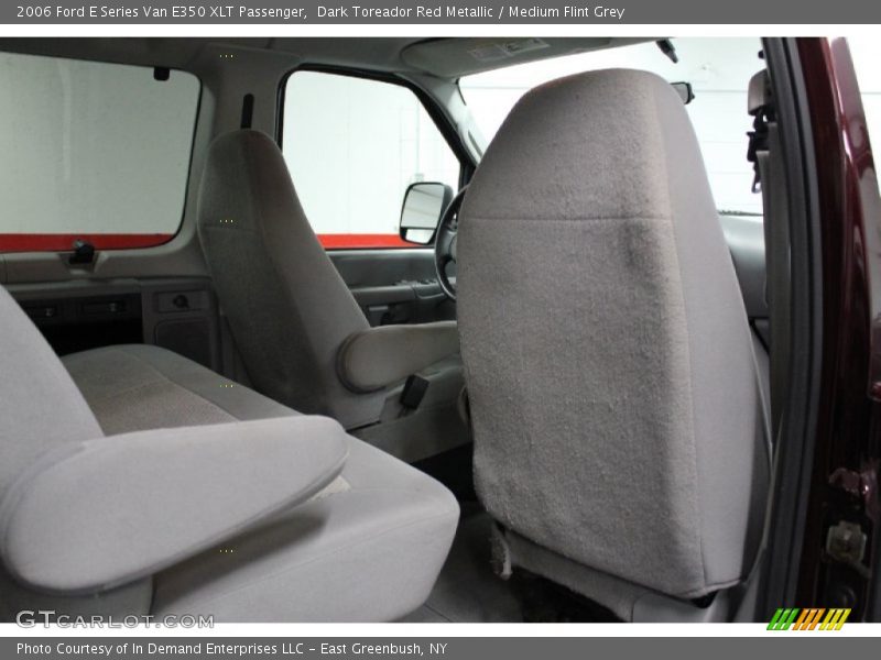 Dark Toreador Red Metallic / Medium Flint Grey 2006 Ford E Series Van E350 XLT Passenger