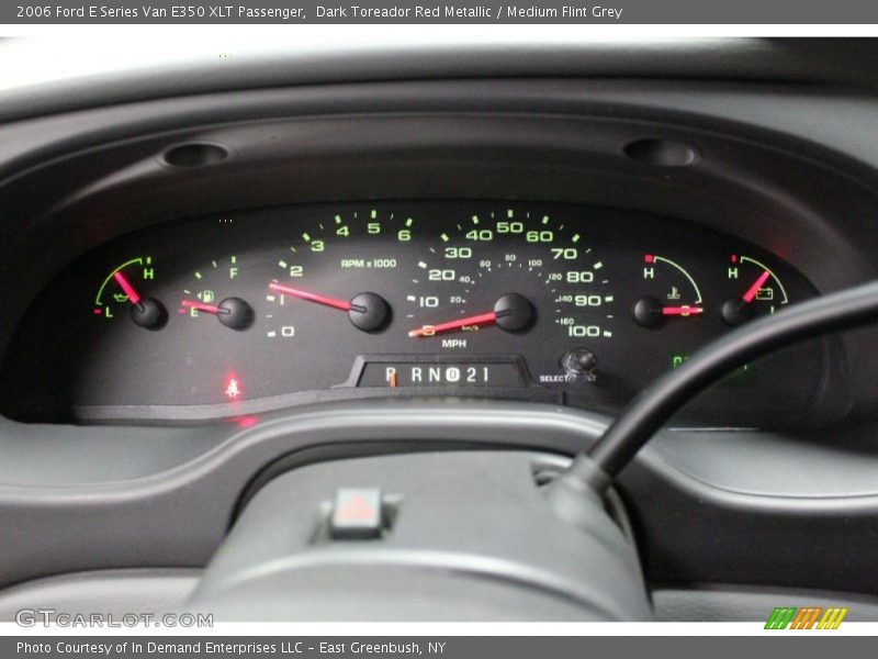  2006 E Series Van E350 XLT Passenger E350 XLT Passenger Gauges