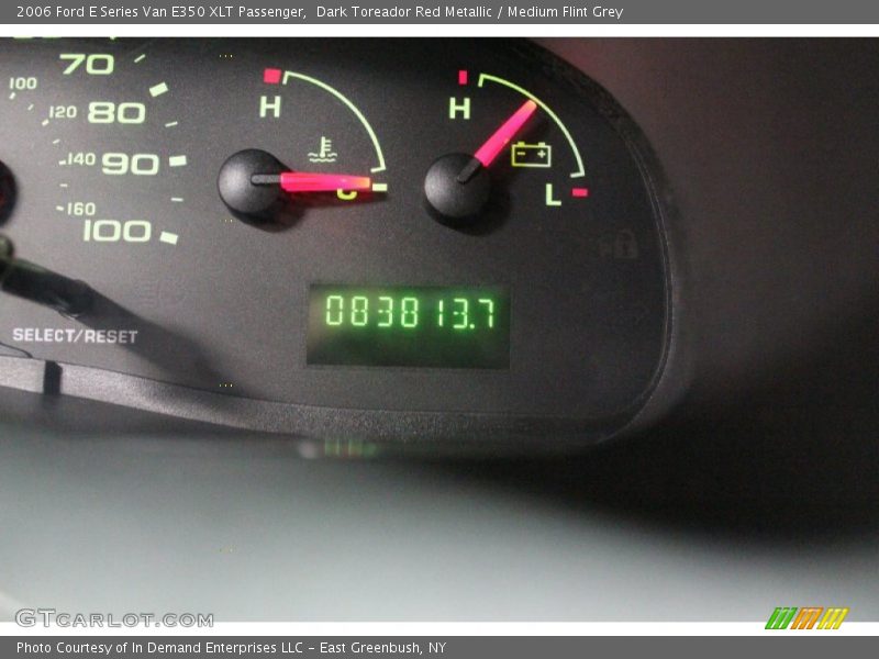 Dark Toreador Red Metallic / Medium Flint Grey 2006 Ford E Series Van E350 XLT Passenger