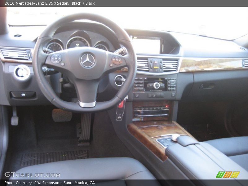 Black / Black 2010 Mercedes-Benz E 350 Sedan