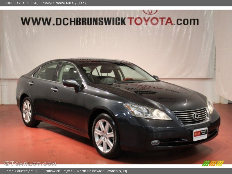 Smoky Granite Mica / Black 2008 Lexus ES 350