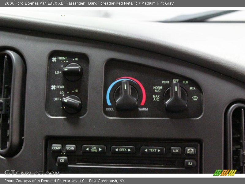 Dark Toreador Red Metallic / Medium Flint Grey 2006 Ford E Series Van E350 XLT Passenger