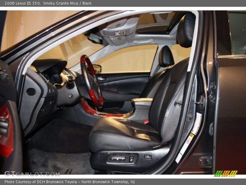 Smoky Granite Mica / Black 2008 Lexus ES 350