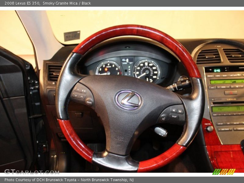 Smoky Granite Mica / Black 2008 Lexus ES 350