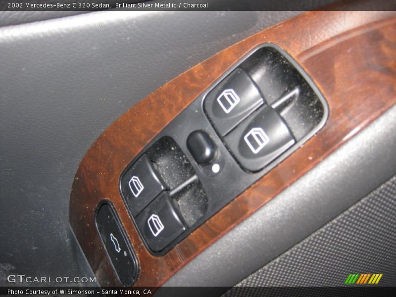 Brilliant Silver Metallic / Charcoal 2002 Mercedes-Benz C 320 Sedan