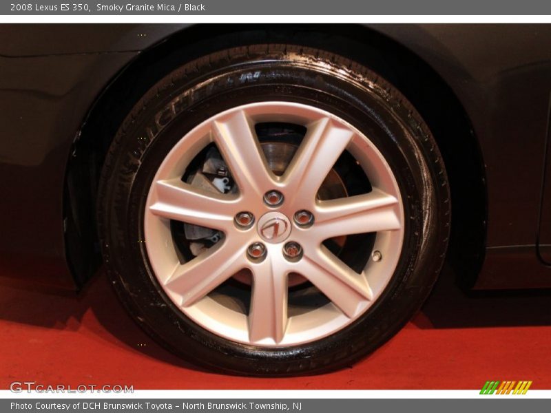 Smoky Granite Mica / Black 2008 Lexus ES 350