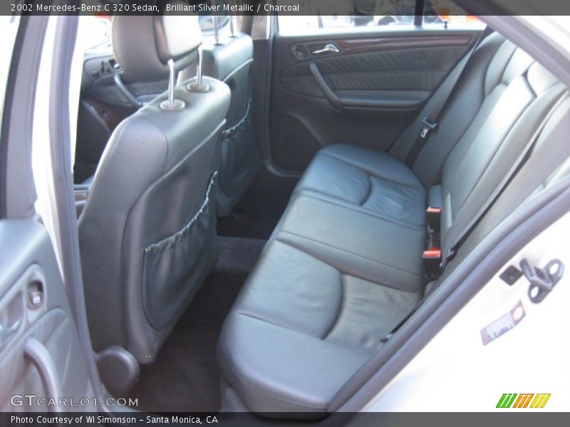 Brilliant Silver Metallic / Charcoal 2002 Mercedes-Benz C 320 Sedan