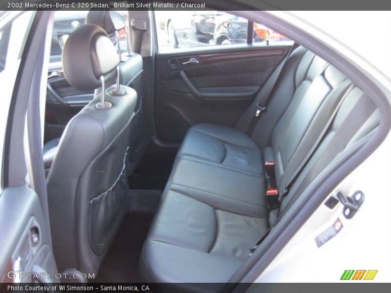 Brilliant Silver Metallic / Charcoal 2002 Mercedes-Benz C 320 Sedan