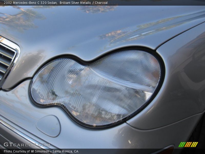 Brilliant Silver Metallic / Charcoal 2002 Mercedes-Benz C 320 Sedan