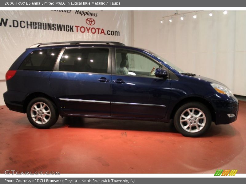 Nautical Blue Metallic / Taupe 2006 Toyota Sienna Limited AWD