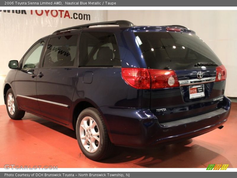 Nautical Blue Metallic / Taupe 2006 Toyota Sienna Limited AWD