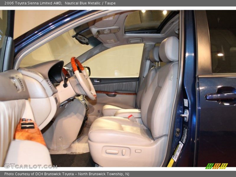 Nautical Blue Metallic / Taupe 2006 Toyota Sienna Limited AWD