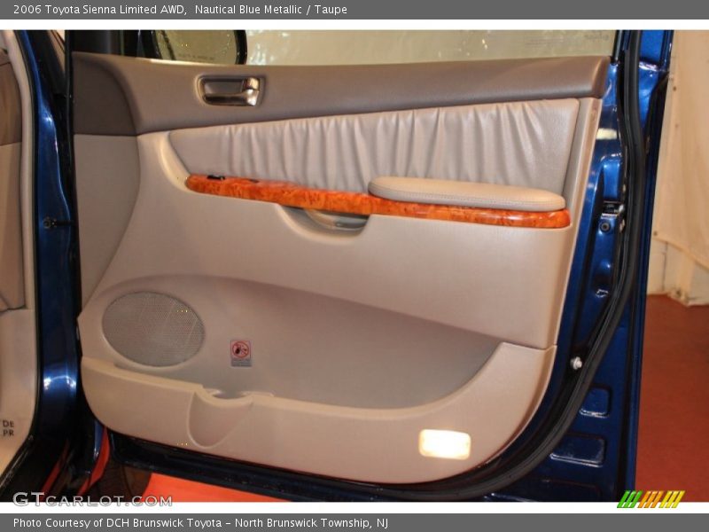 Nautical Blue Metallic / Taupe 2006 Toyota Sienna Limited AWD