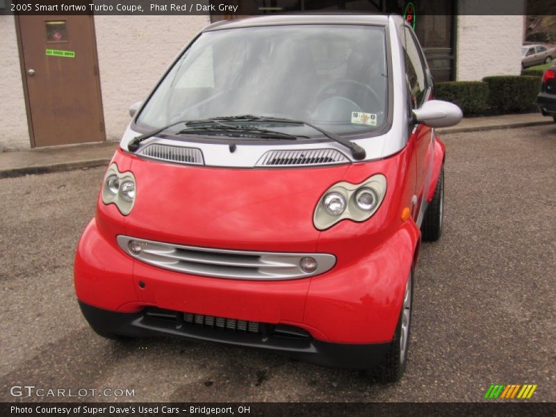 Phat Red / Dark Grey 2005 Smart fortwo Turbo Coupe