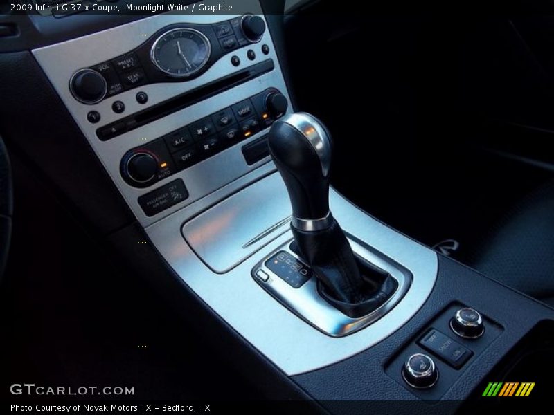  2009 G 37 x Coupe 7 Speed ASC Automatic Shifter