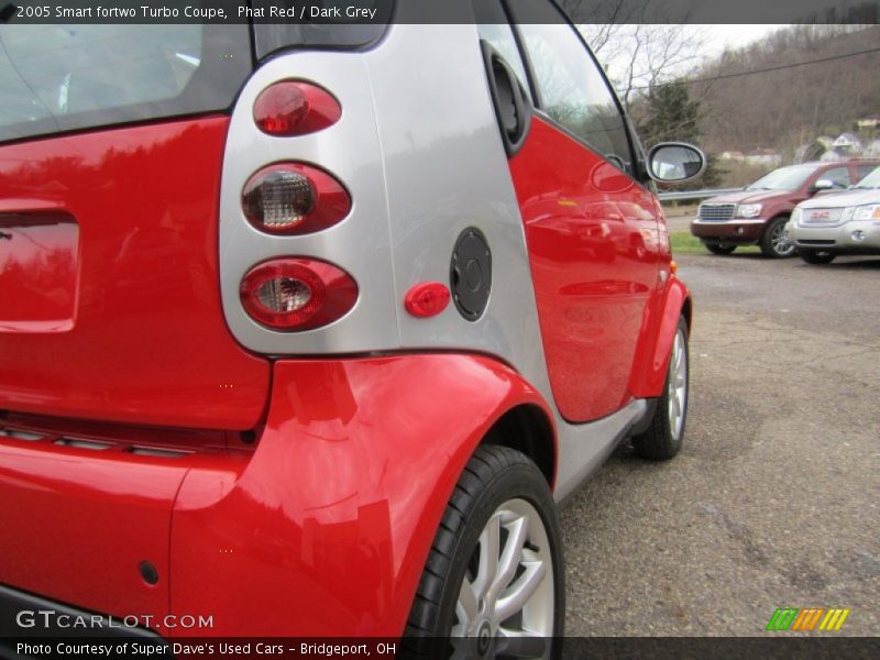 Phat Red / Dark Grey 2005 Smart fortwo Turbo Coupe