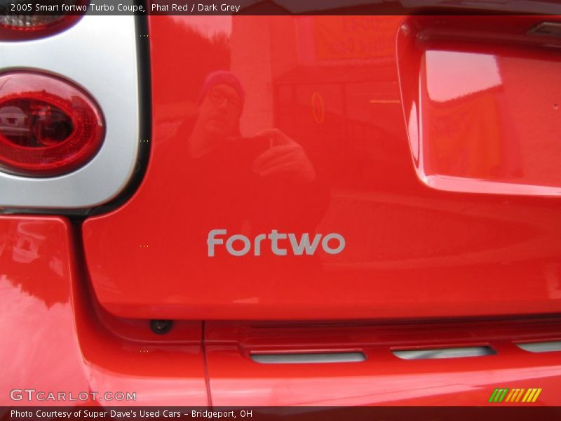 Phat Red / Dark Grey 2005 Smart fortwo Turbo Coupe