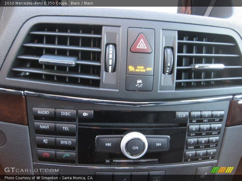 Black / Black 2010 Mercedes-Benz E 350 Coupe