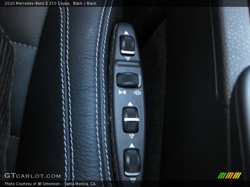 Black / Black 2010 Mercedes-Benz E 350 Coupe