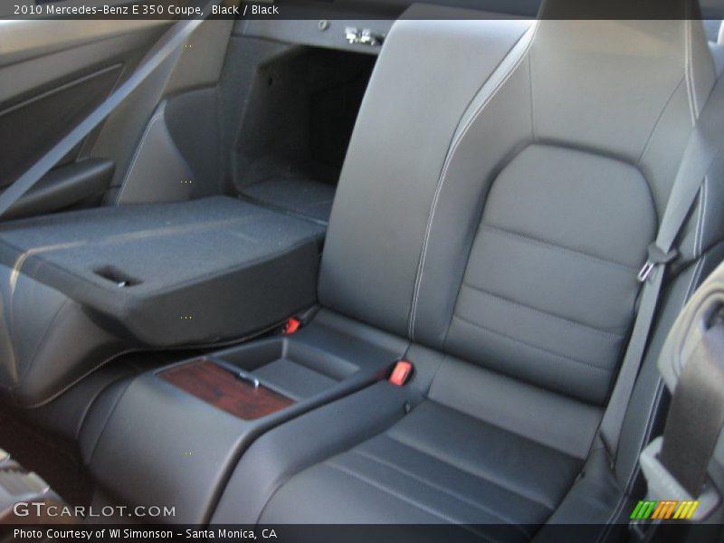 Black / Black 2010 Mercedes-Benz E 350 Coupe