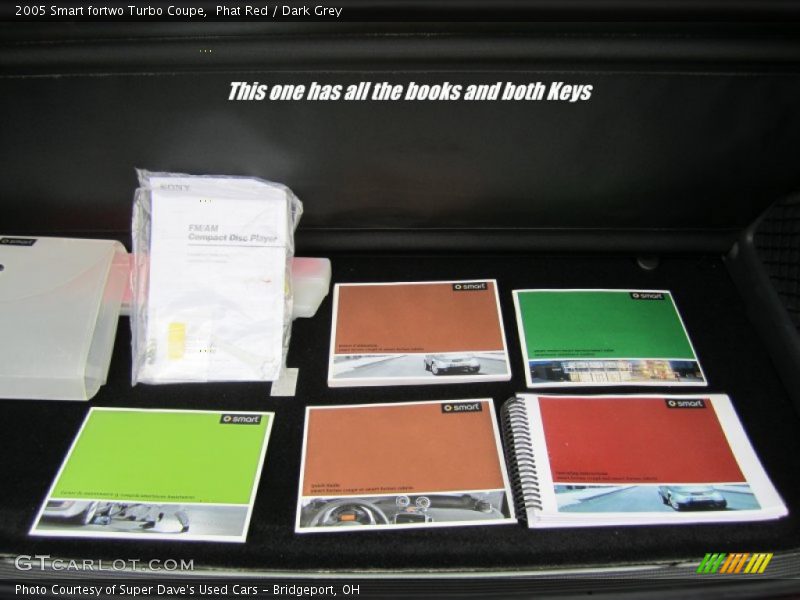 Books/Manuals of 2005 fortwo Turbo Coupe