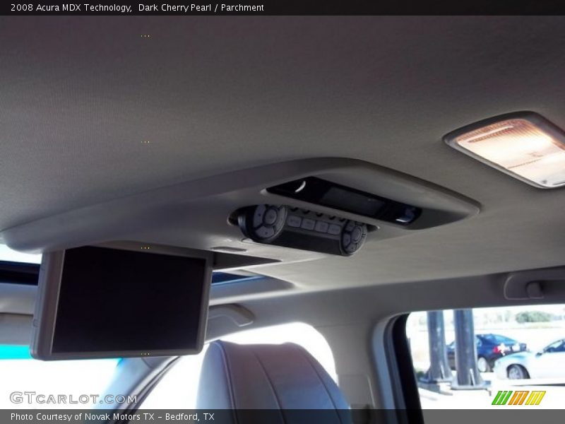 Dark Cherry Pearl / Parchment 2008 Acura MDX Technology