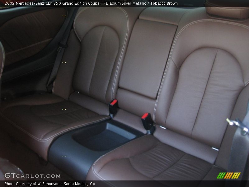  2009 CLK 350 Grand Edition Coupe Tobacco Brown Interior