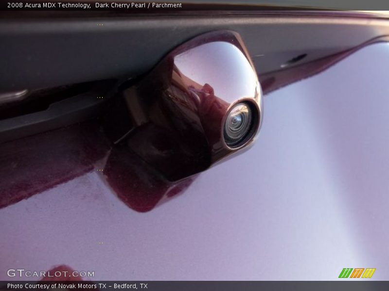 Dark Cherry Pearl / Parchment 2008 Acura MDX Technology