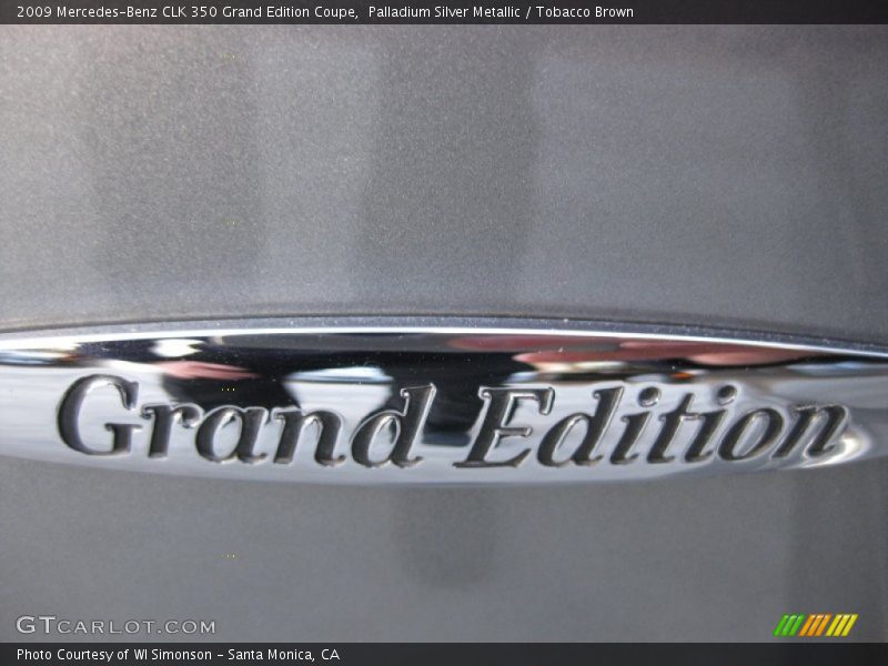 Grand Edition Badge - 2009 Mercedes-Benz CLK 350 Grand Edition Coupe