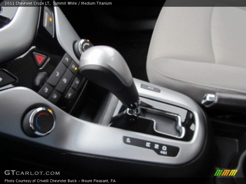  2011 Cruze LT 6 Speed Automatic Shifter