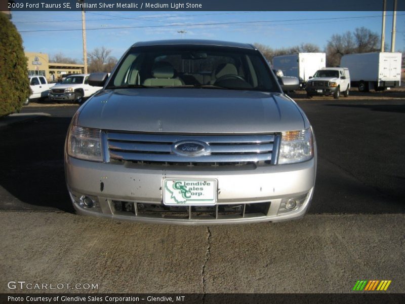 Brilliant Silver Metallic / Medium Light Stone 2009 Ford Taurus SE
