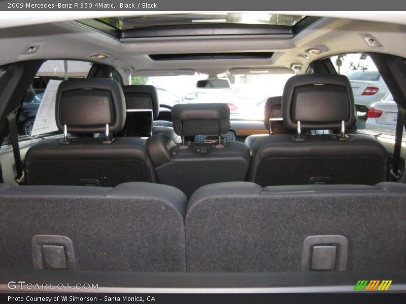 Black / Black 2009 Mercedes-Benz R 350 4Matic