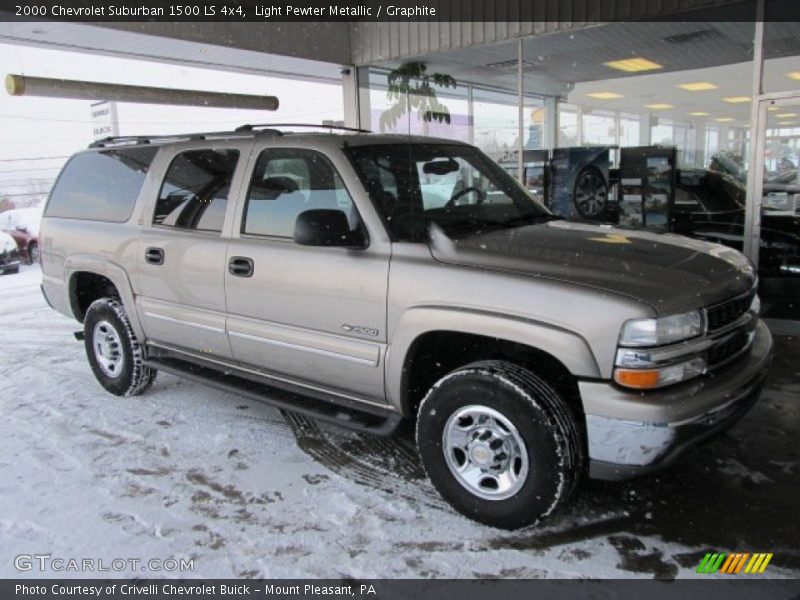 Light Pewter Metallic / Graphite 2000 Chevrolet Suburban 1500 LS 4x4