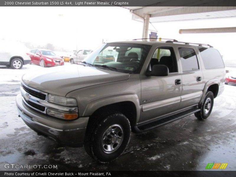Light Pewter Metallic / Graphite 2000 Chevrolet Suburban 1500 LS 4x4