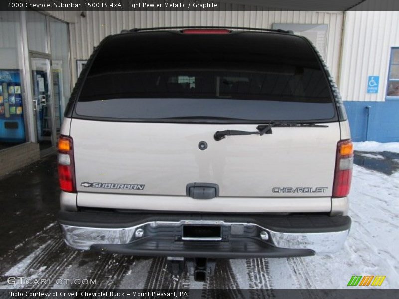 Light Pewter Metallic / Graphite 2000 Chevrolet Suburban 1500 LS 4x4
