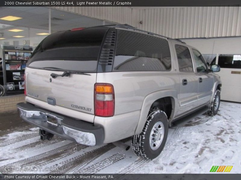 Light Pewter Metallic / Graphite 2000 Chevrolet Suburban 1500 LS 4x4