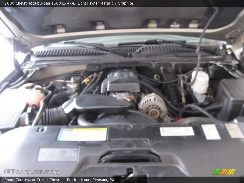  2000 Suburban 1500 LS 4x4 Engine - 6.0 Liter OHV 16-Valve Vortec V8